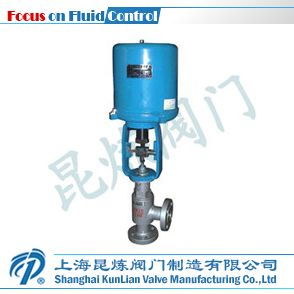 上海昆煉閥門ZRHJ電動角形調節閥 調節精度與密閉性能的卓越之選